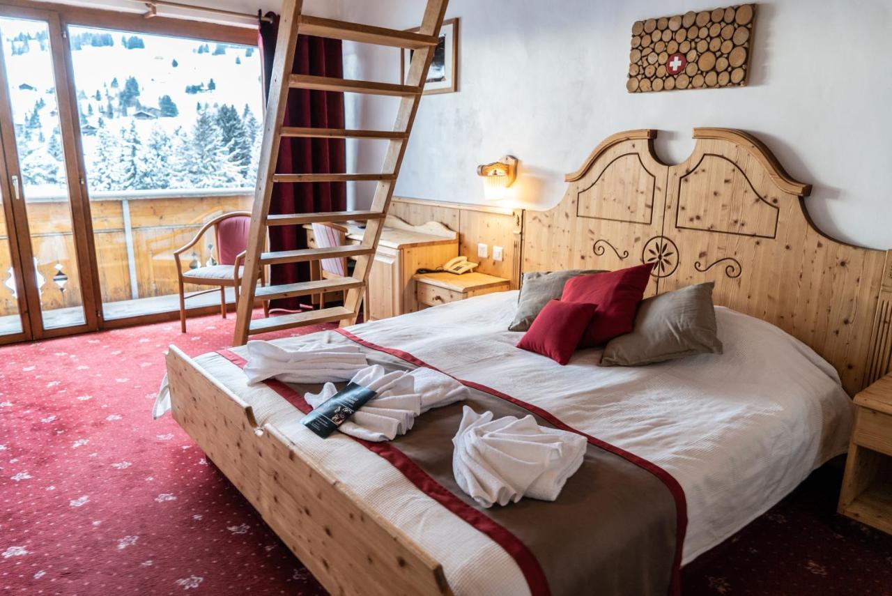 Les Mosses Hotel Le Relais Alpin מראה חיצוני תמונה