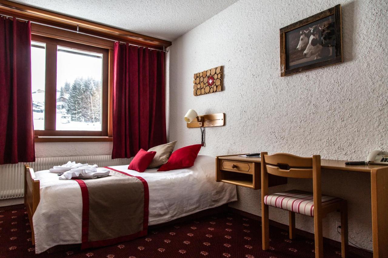 Les Mosses Hotel Le Relais Alpin מראה חיצוני תמונה