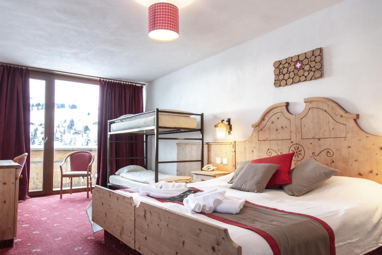 Les Mosses Hotel Le Relais Alpin מראה חיצוני תמונה