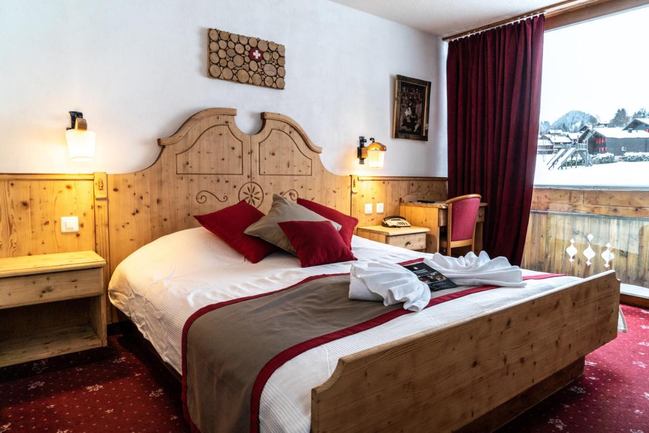 Les Mosses Hotel Le Relais Alpin מראה חיצוני תמונה