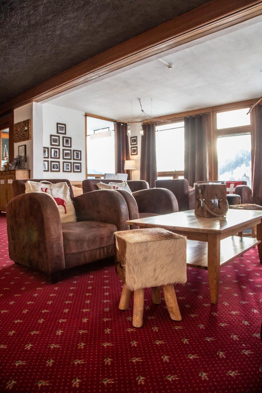 Les Mosses Hotel Le Relais Alpin מראה חיצוני תמונה