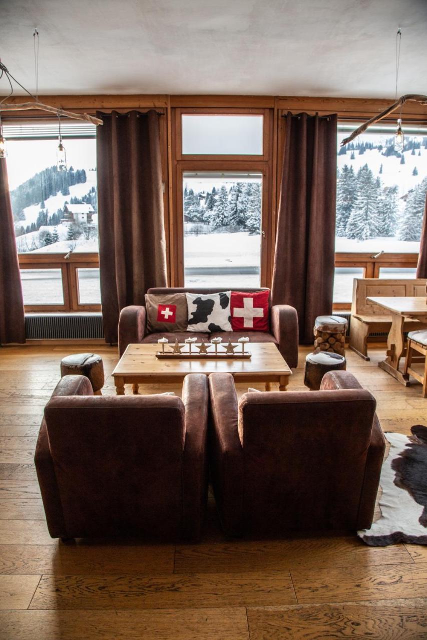 Les Mosses Hotel Le Relais Alpin מראה חיצוני תמונה